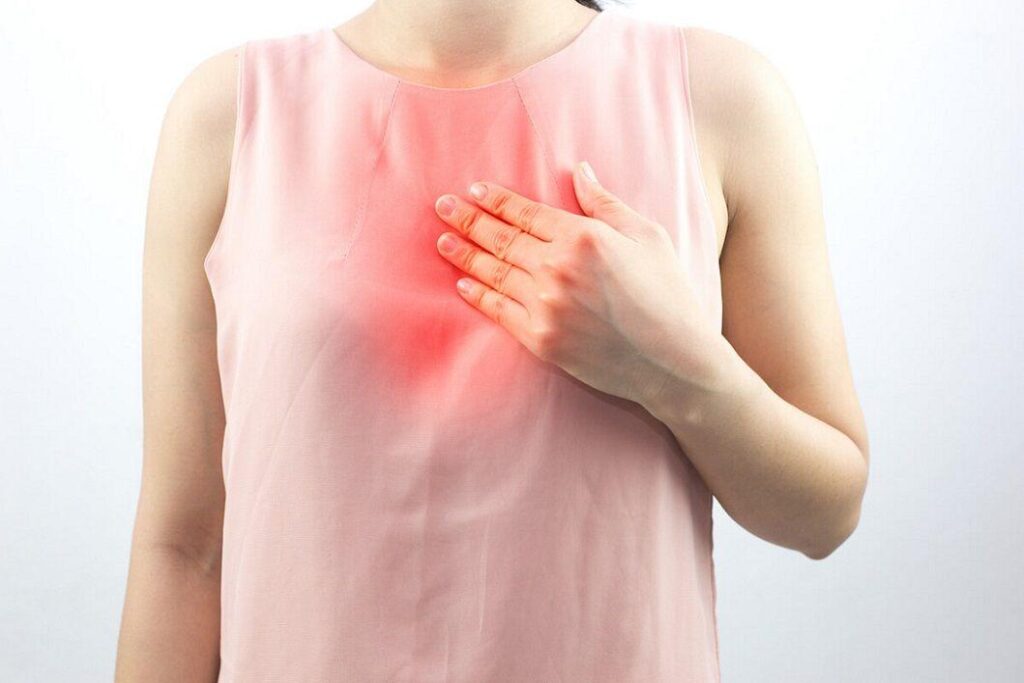 درد قفسه سینه بعد از عمل قلب