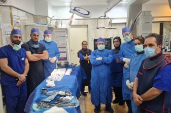 انجام ۳ عمل تاوی (TAVI) در یک روز در بیمارستان عرفان نیایش توسط استاد فروزان نیا